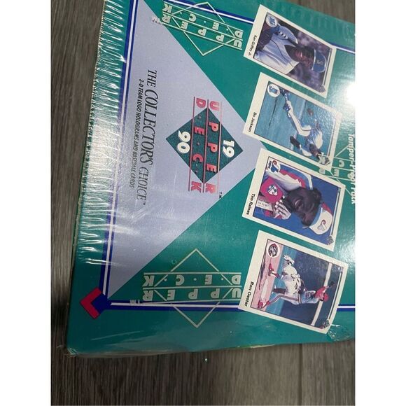 1990 Upper Deck Baseball Trading Cards Low Series Factory Sealed Wax Box - Picture 3 of 5